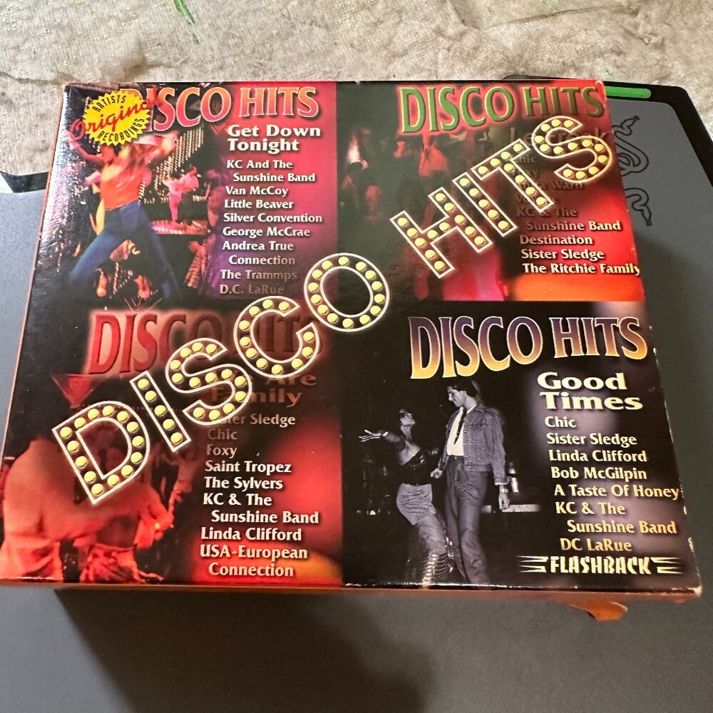 Disco Hits 4 Disc 40 Songs Various Artists We Are Family Audio We Are Family Get